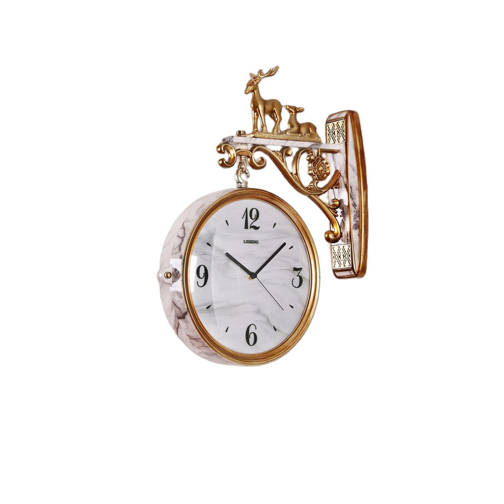 Luxury Lifestyle Watches - Double Sided Luxury Wall Clocks Living