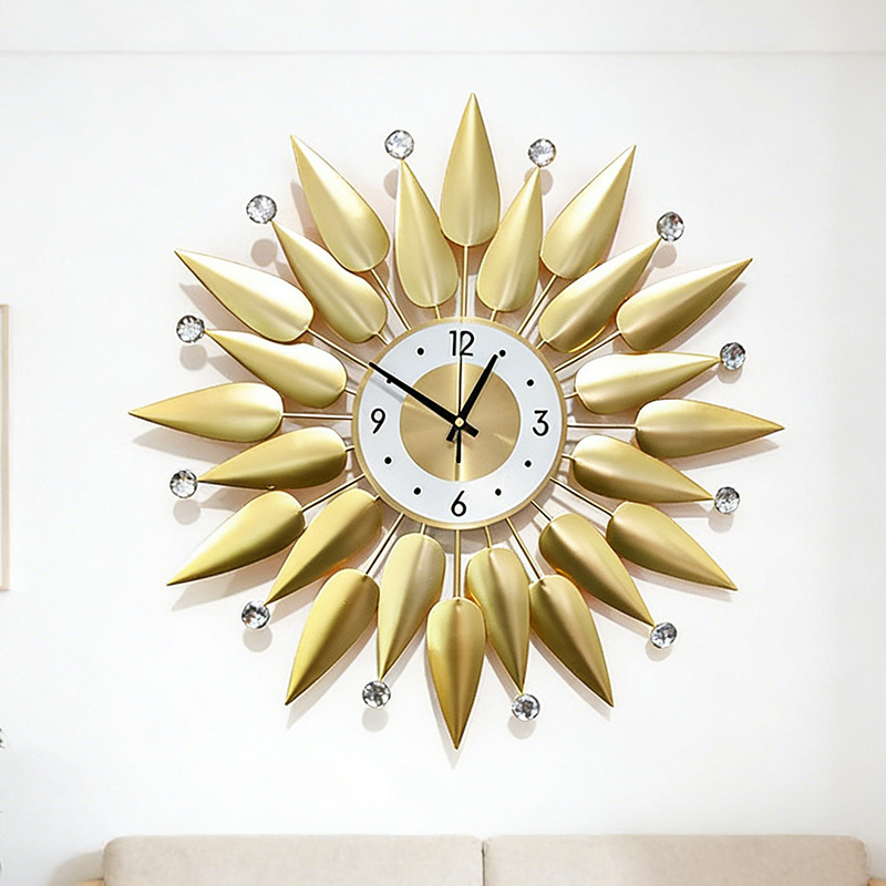 Luxury Wall Clock Metal Wall C - Luxury Lifestyle Watches ulasan dan harga