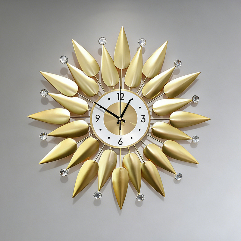 Luxury Wall Clock Metal Wall C - Luxury Lifestyle Watches ulasan dan harga
