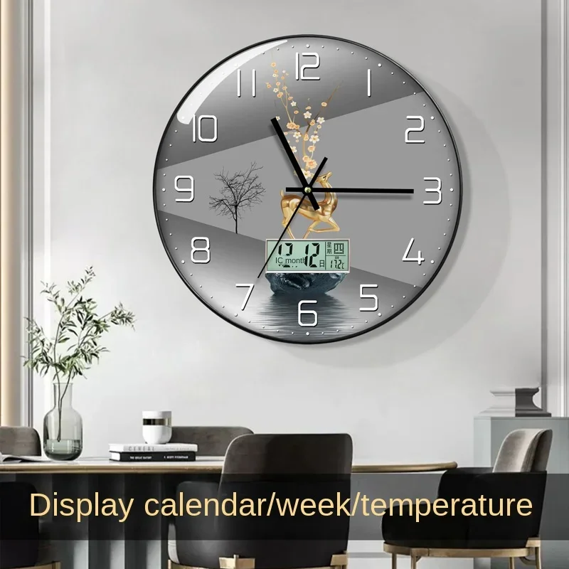 Watch Wall Clock Living Room w - Luxury Lifestyle Watches ulasan dan harga