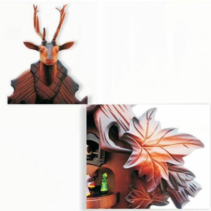 Cuckoo Wall Clock Solid Wood C - Luxury Lifestyle Watches ulasan dan harga
