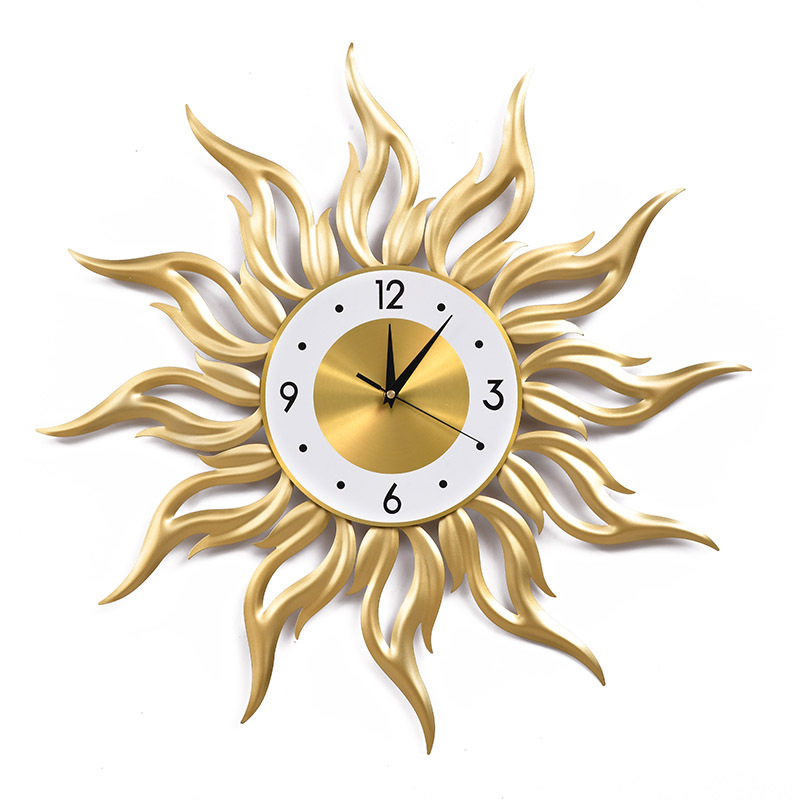 Nordic Gold Wall Clock Living  - Luxury Lifestyle Watches ulasan dan harga