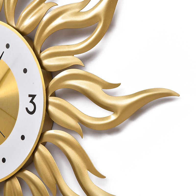 Nordic Gold Wall Clock Living  - Luxury Lifestyle Watches ulasan dan harga