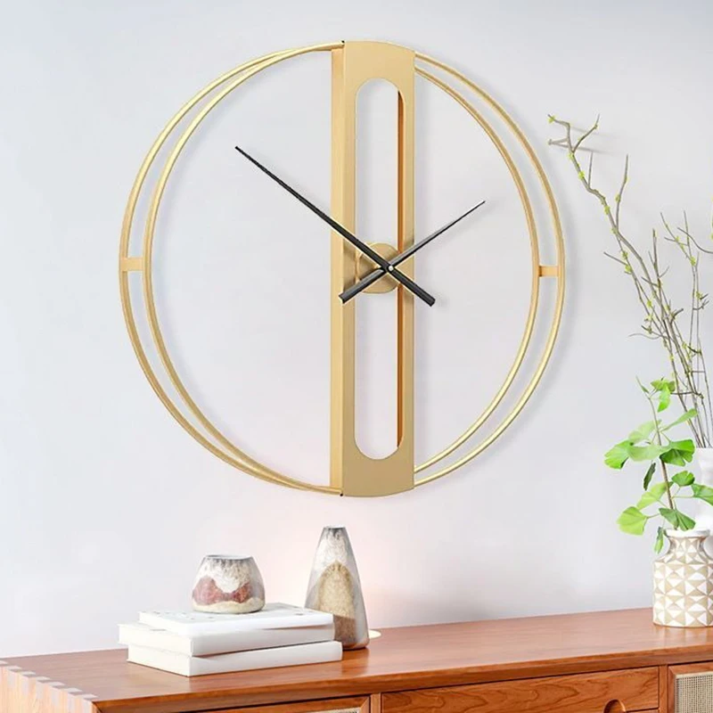 Minimalist Gold Wall Clocks Lu - Luxury Lifestyle Watches ulasan dan harga