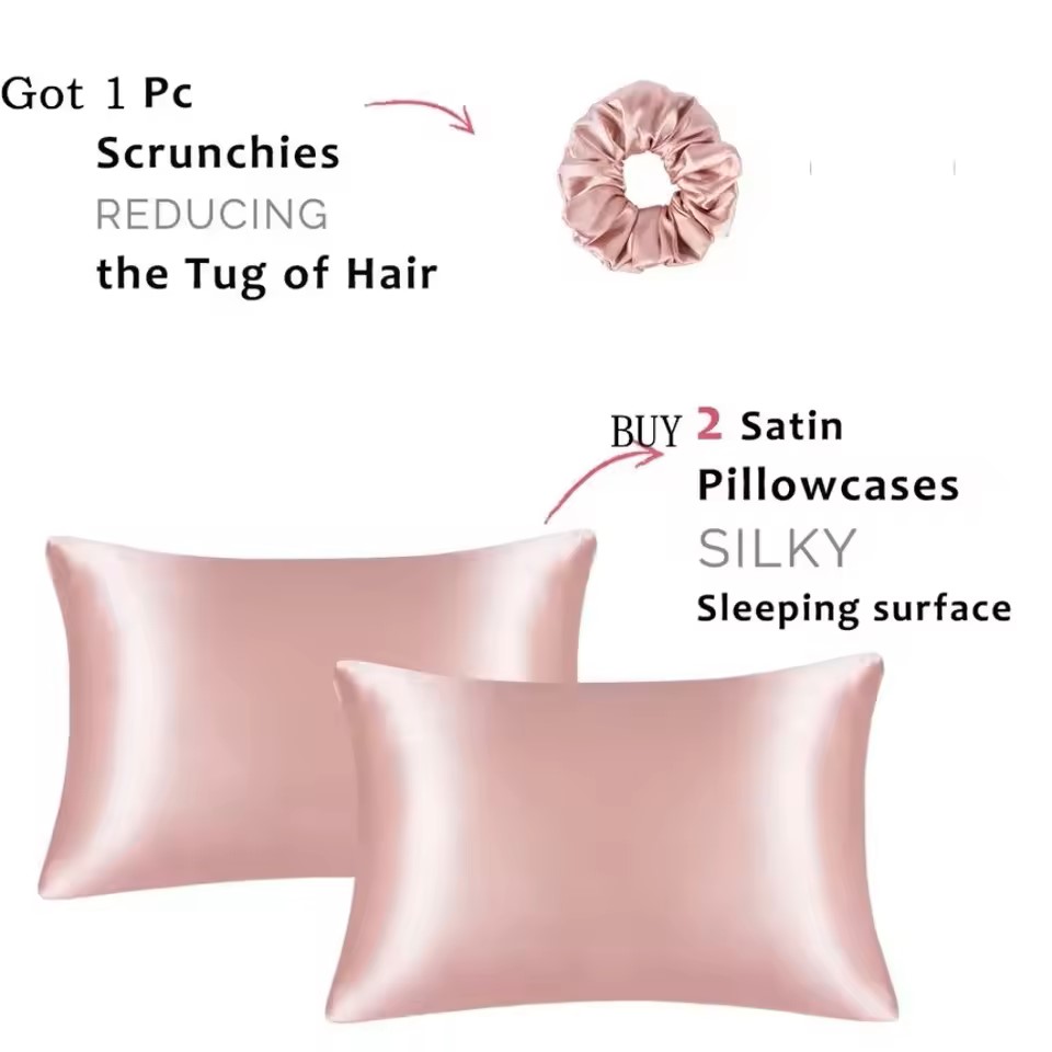 Kuup 1pcs Pillowcase Pillow Co - Silk Pillowcase Set ulasan dan harga