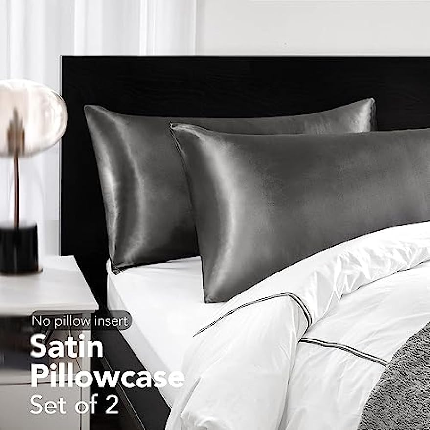 2pcs Satin Silk Pillowcase for - Silk Pillowcase Set ulasan dan harga