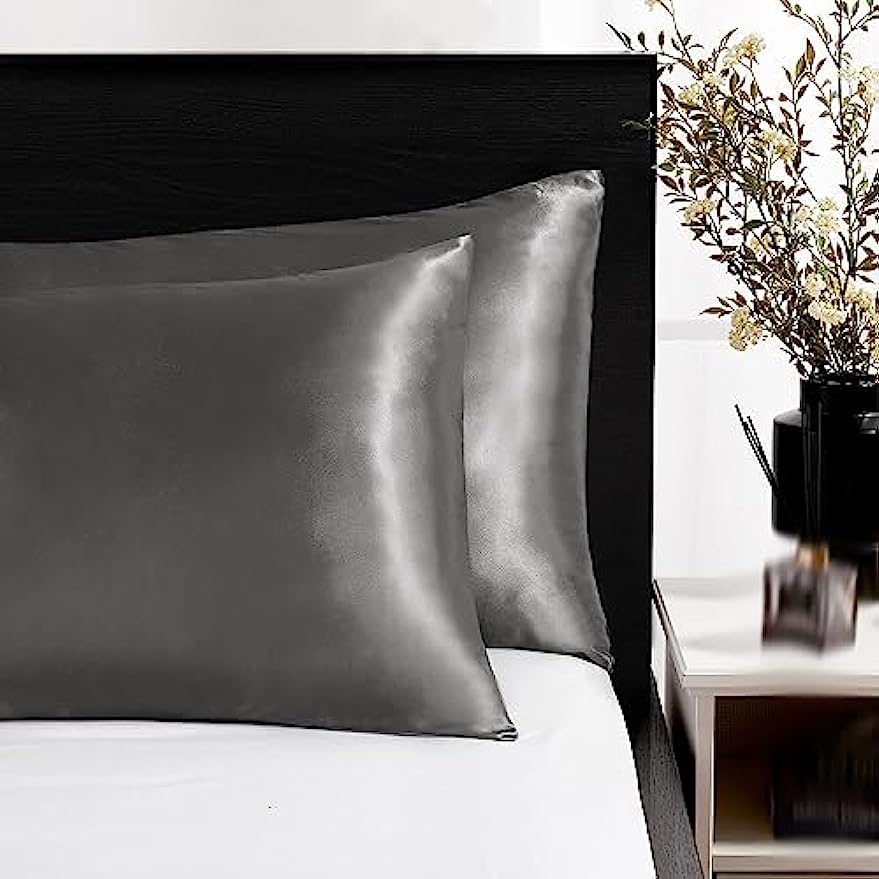2pcs Satin Silk Pillowcase for - Silk Pillowcase Set ulasan dan harga