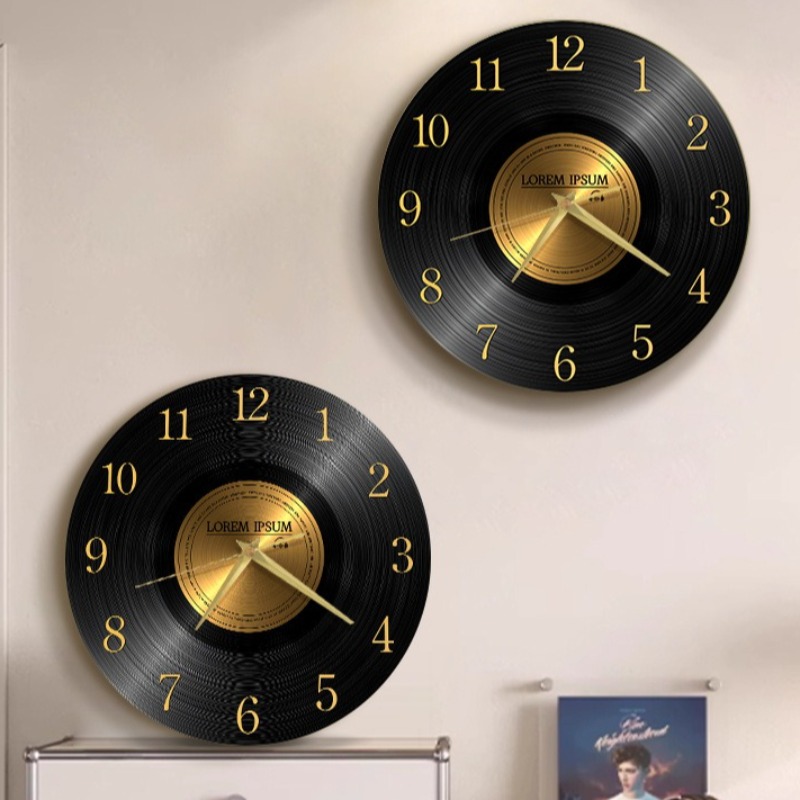 Vintage Wall Clock with Light  - Luxury Lifestyle Watches ulasan dan harga