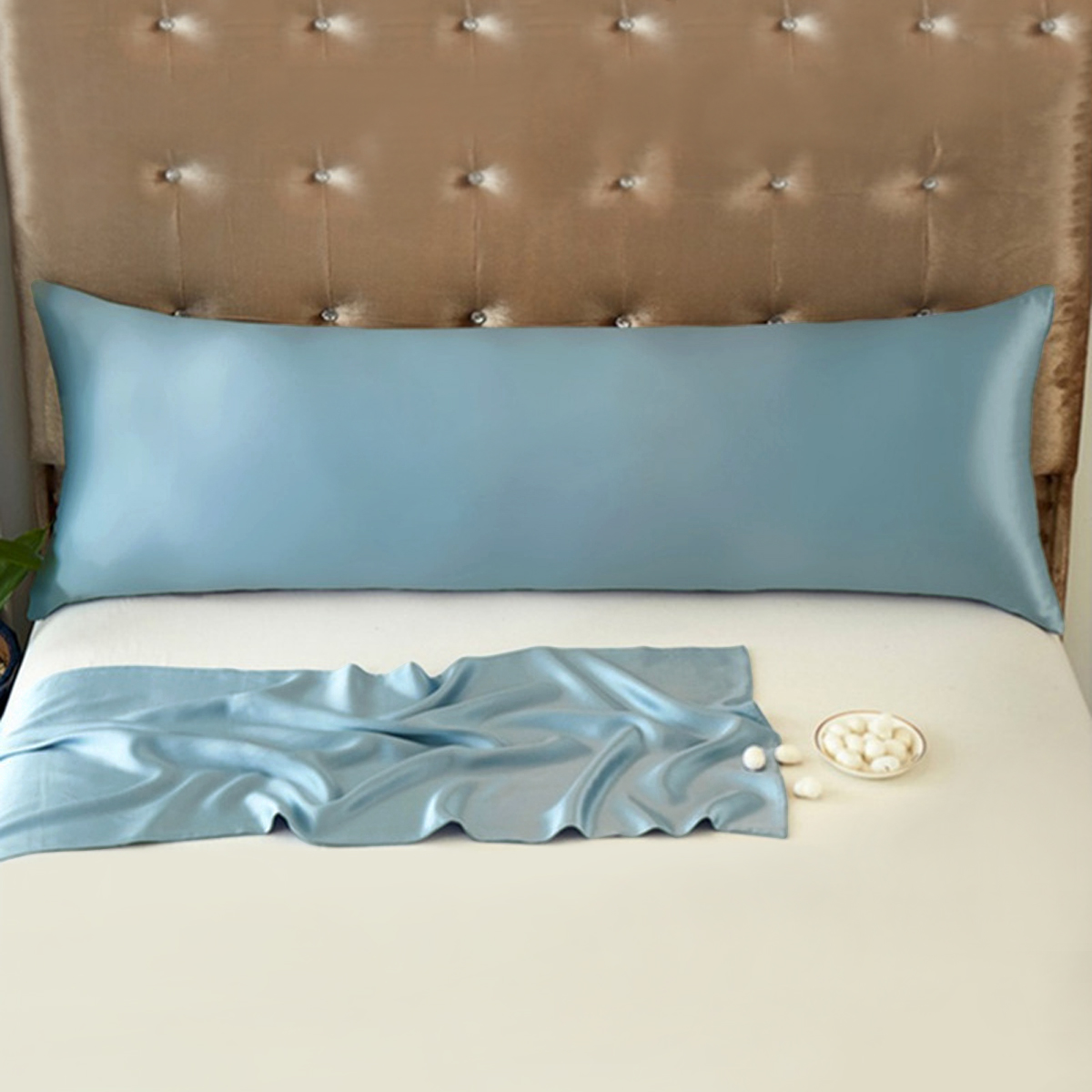 100% Pure Mullberry Silk Long  - Silk Pillowcase Set ulasan dan harga